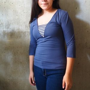 Express Quarter Sleeve Top